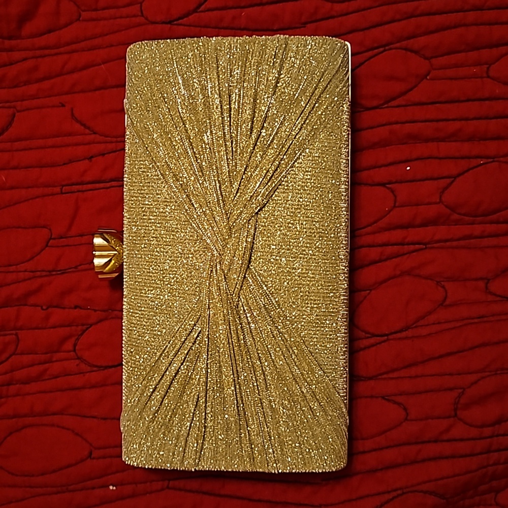 New elegant evening clutch handbag